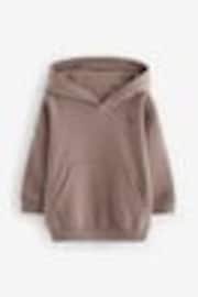 Mink Brown Long Sleeve Soft Touch Hoodie (3mths-7yrs) - Image 1 of 1