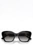 Eyewear Caravan square-frame sunglasses logo-plaque Oro