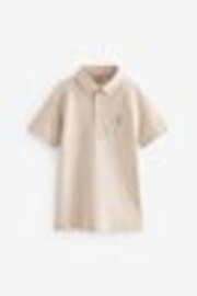 Stone Short Sleeve Polo Shirt (3-16yrs) - Image 1 of 1