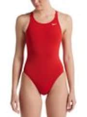 Nike Red Hydrastrong Solid Fastback Swimsuit - Image 1 of 1