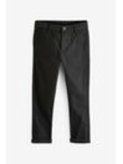 Black Skinny Fit Stretch Chino Trousers (3-17yrs) - Image 1 of 1