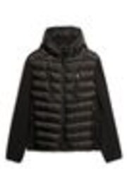 Superdry Black Hooded Storm Softshell Jacket - Image 1 of 1