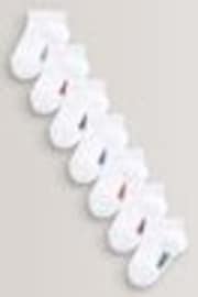 White Rich Trainers Socks 7 Pack - Image 1 of 1