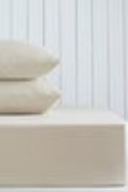 Natural Cotton Rich Deep Fitted Sheet - Image 1 of 1