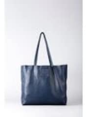 Lakeland Leather Blue Tarn Leather Bucket Bag - Image 1 of 1