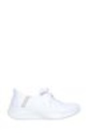 Skechers White Slip-ins: Ultra Flex 3.0 Brilliant Trainers - Image 1 of 1