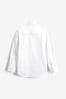Baby Collar Denim Shirt Long Sleeve Cotton