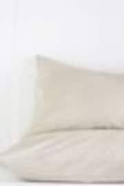 Set of 2 Natural Cotton Rich Pillowcases - Image 1 of 1