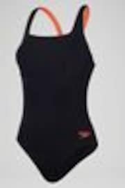 Speedo Black Flex Band Womens Swimsuit With Built In Swim Bra - Image 1 of 1