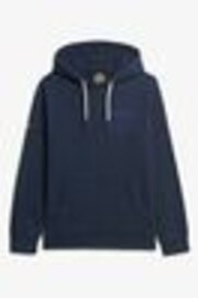 Superdry Eclipse Navy Machined Goods Workwear Hoodie - Image 1 of 1