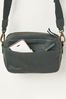 Burberry topstitched leather crossbody bag