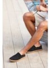 Black Textured Espadrilles - Image 1 of 1
