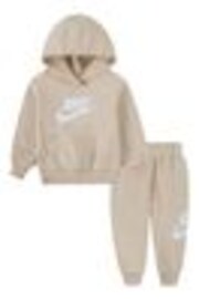 Nike Cream Infant Club Fleece Tracksuit - Image 1 of 1