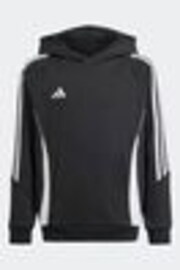 adidas Black/White Tiro 24 Sweat Hoodie - Image 1 of 1