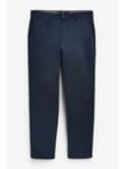 Blue Dark Relaxed Fit Stretch Chinos Trousers - Image 1 of 1