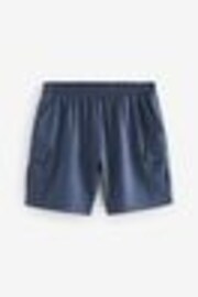 modra - Active kargo hlače (z žepi na hlačnicah) Gym Training Shorts - Slika 1 iz 1