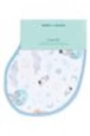 aden + anais Natural Essentials Cotton Space Explorers Muslin Baby Burpy 100% Cotton Bib - Image 1 of 1