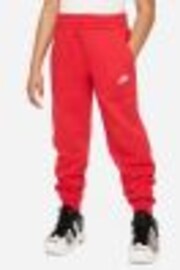 Nike Red Club Fleece Joggers - Image 1 of 1