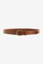 Tan Brown Regular Leather Belt - Image 1 of 1