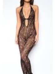 Ann Summers Black Extravaganza Lace Bodystocking - Image 1 of 1