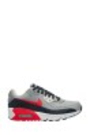 Nike Grey/Red/Black Air Max 90 Youth Trainers - Image 1 of 1