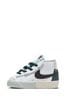 nike womens dunk hi pink silver shoes sneakers
