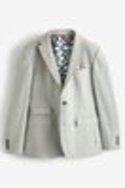 Hellgrau - Anzug aus Leinenmischung in Slim Fit: Sakko - Image 1 of 1