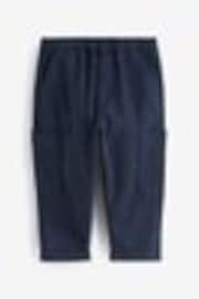 Marineblau - Hose mit Seitentaschen aus 100 % Baumwolle (3 M.–7 J.) - Bild 1 von 1