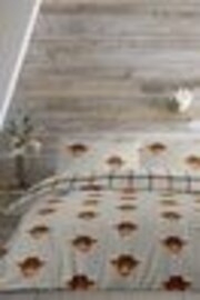 Fusion Yellow Highland Cow Easy Care Duvet Cover And Pillowcase Set - Image 1 of 1