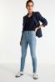 Mid Blue Denim Supersoft Skinny Jeans - Image 1 of 1