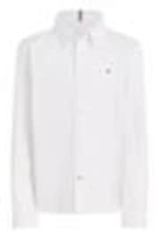 Tommy Hilfiger White Stretch Oxford Shirt - Image 1 of 1