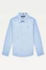 Tommy Hilfiger Blue Stretch Oxford Shirt - Image 1 of 1
