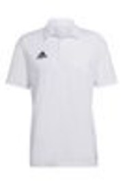adidas White Entrada 22 Polo Shirt - Image 1 of 1