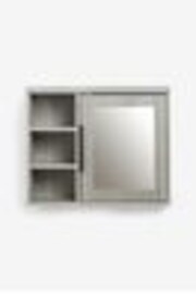 Grey Bronx Grey Mirrored Wall Cabinet - Image 1 of 1