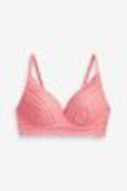 Pink Lace Light Pad Non Wire Lounge Bra - Image 1 of 1