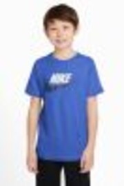 Nike Blue Futura Icon T-Shirt - Image 1 of 1