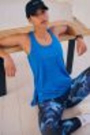 Cobalt Blue Active Sports Longline Tank - Image 1 of 1