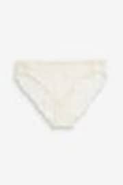 Cream High Leg Comfort Lace Knickers - Image 1 of 1