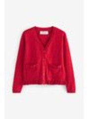 Clarks Red School V-Neck Cardigan - Image 1 of 1