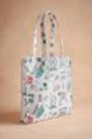 Cath Kidston Ecru Lovely London Large Book Bag - Image 1 of 1