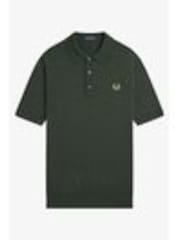 Fred Perry Cotton Knitted Polo Shirt - Image 1 of 1