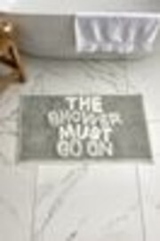 The Shower Must Go On 100% Хлопковые коврики для ванной - Image 1 of 1