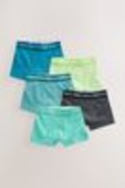 Green Trunks 5 Pack (1.5-16yrs) - Image 1 of 1