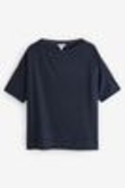 Navy Relaxed Fit Premium Modal Boxy T-Shirt - Image 1 of 1