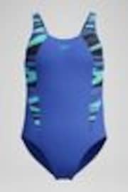 Speedo Blue Hyperboom Splice Muscleback Swimsuit - Image 1 of 1