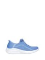 Skechers Blue Wide Fit Slipins Ultra Flex 3.0 Brilliant Path Trainers - Image 1 of 1
