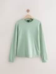 vert - Sweat-shirt léger Col rond % 100 - Image 1 de 1