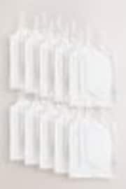 White 10 Pack Elastic Strappy Cami Vests (1.5-16yrs) - Image 1 of 1