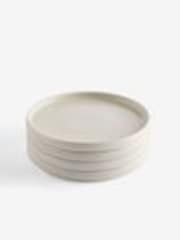 Set of 4 Natural Cream Hayden Side Plates - Image 1 of 1