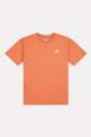 Oranžna - New Balance Kids majica iz džersija z majhnim logotipom 100% bombaž - Slika 1 iz 1